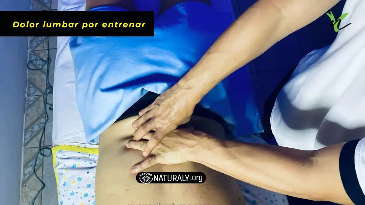 Dolor lumbar por entrenar: 1 Fórmula EFICAZ para aliviarlo.